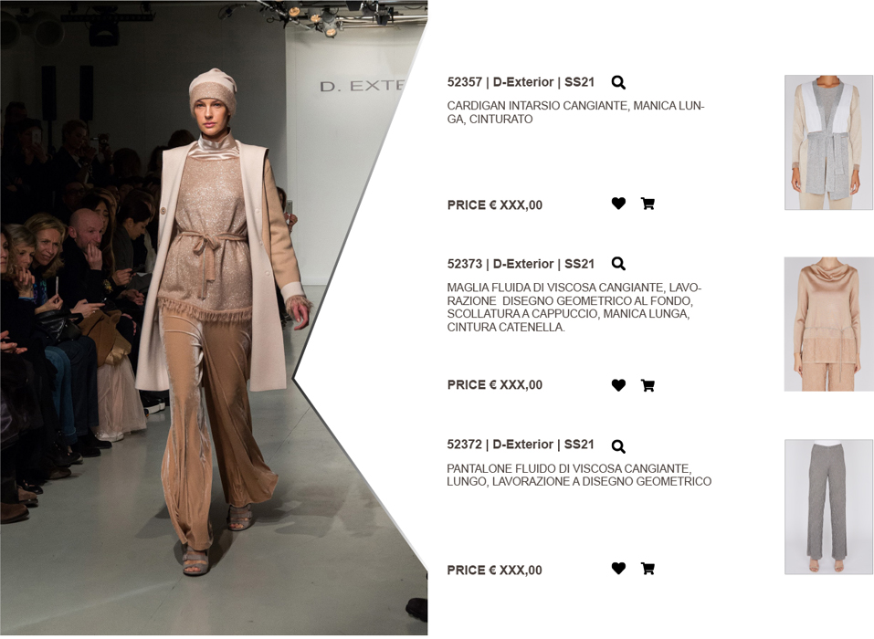 Sfilate virtuali interattive